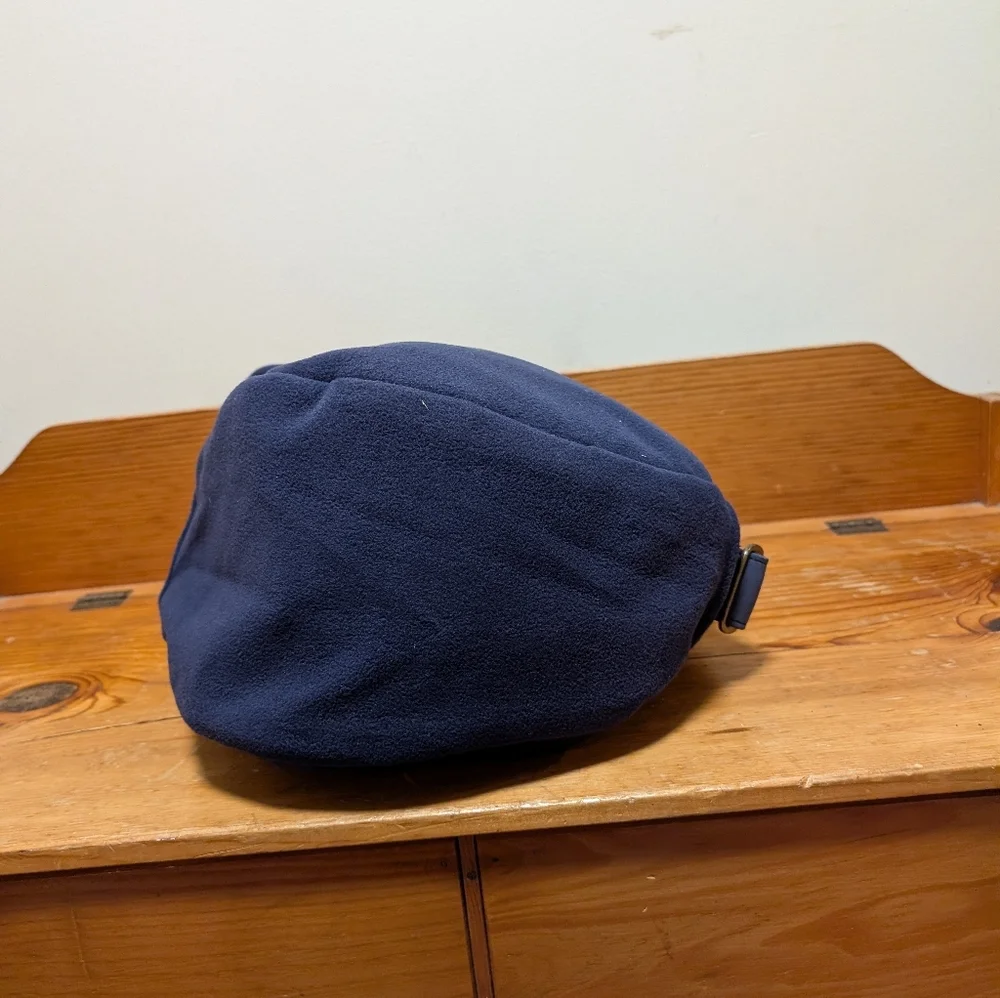 L.L.Bean AmeriBag Healthy Back Bag Fleece Sling Backpack Blue